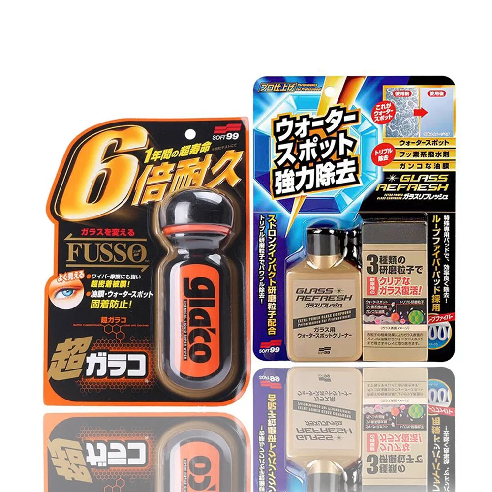 80ml Soft99 Car Glass Oil Film Remover Glaco Powerful Windshield Cleaner Car Windshield Cleaner Tool Window Glass Cleaner
