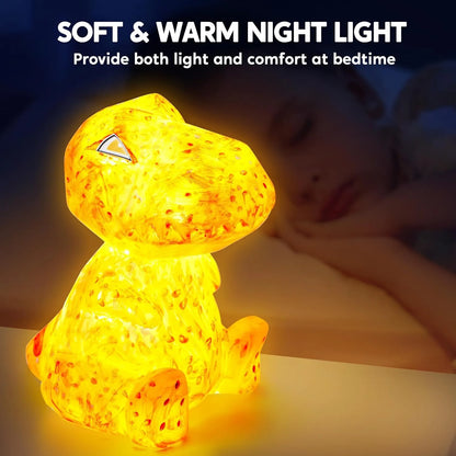 JOYFY DIY Night Light Paint Your Own Dinosaur Lamp Arts & Crafts Kit School Activities Art Supplies Painting Kits Birthday Gifts