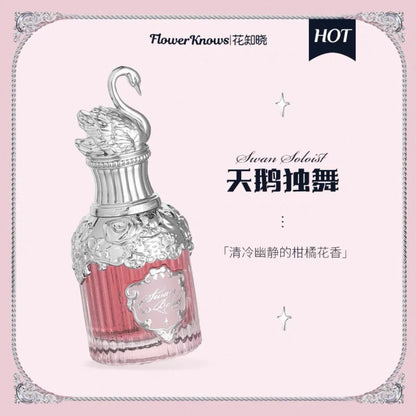 Flower Knows Strawberry Cupid Series Original Mens Woman Perfume Fruit Grapefruit Fresh Fragrance Charm Cologne 50ml