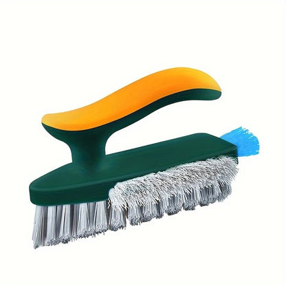 2-In-1 Cleaning Brush, Multifunctional Crevice Brush, Floor Brush, Bathroom Corner Crevice, Toilet Cleaning Brush, 1 Piece