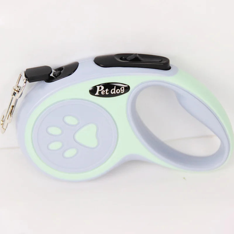 3M/5M Automatic Retractable Dog Leash ABS and Nylon Material Anti-Slip Handle for Puppy Small Medium Dogs Cat Outdoor Walking
