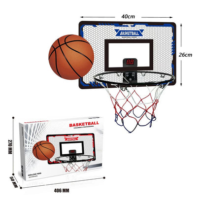 New Children's Sports Basketball Set Toys Wall-mounted Folding Basketball Rack Outdoor Indoor Parent-child Sports Games