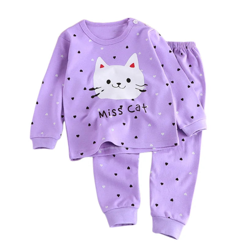 Summer Casual Baby Set Dinosaur Style Stripe T-shirt+Shorts 2Pcs Clothes for Boys Girls Soft Cotton Infant Outfit