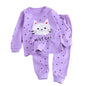 Summer Casual Baby Set Dinosaur Style Stripe T-shirt+Shorts 2Pcs Clothes for Boys Girls Soft Cotton Infant Outfit