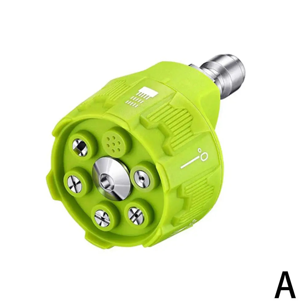 High Pressure Washer Spray Nozzle 0 15 25 40 Degree Rotation Watering Rinse Soap Nozzle Tip Garden Cleaning