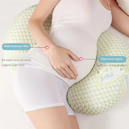 Pregnancy Pillow U-shaped Waist Pillows Maternity Supplies Sleeping Bedding Body Pillow Cushion Nursing Pillow for Pregnant