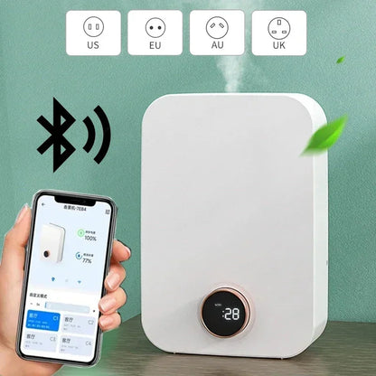 Smart Scent Air Machine For Home Hotel Collection Diffuser Wall Mounted Aroma Diffuser 150ML Waterless Essential Oil Diffuser