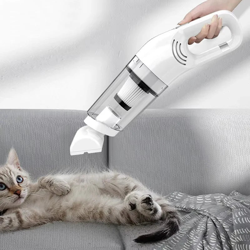 Vacuum Cleaner Portable Wireless Hand Held Cleaner Powerful Cleaning Machine Car Home Appliance for Dust Pet Hair