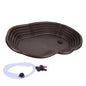 Reptile Bathing Pool Amphibians Accessories Large With Ramp Reptile Water Bowl For Tortoise Turtle Hamster Scorpion Leopard Pet