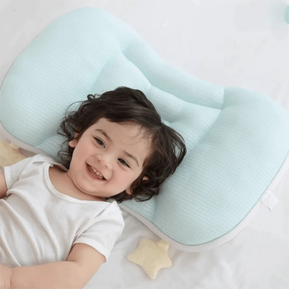 New Reversible Pillow Breathable Comfortable Newborn Pillow Green Soft Sleep Pillow Children