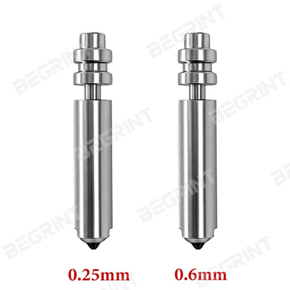 Upgrade Anycubic Kobra X Hotend Durability Bimetallic Nozzle For Anycubic Kobra X 0.2/0.4/0.6/0.8mm 3D Printers Accessories