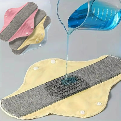 Reusable Adult Diaper Cotton Washable Panties Panty Liners Elderly Prevent Urine Leakage Feminine Hygiene Pad Period