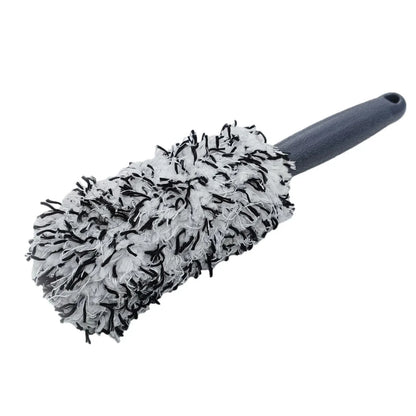 1PCS Car Cleaning Brush Portable Plush Tire and Rim Car Care Accessories Multifunctional Brush Tool Car Cleaning Wheel Brush
