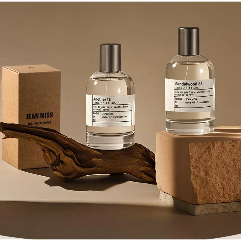 Classic Unisex Perfume Natural Fresh Sandalwood Fragrance Long Lasting Eau De Toilette Elegant Women Man Body Spray 100ml