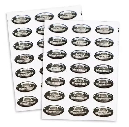 50PCS Customized epoxy durable brand logo adhesive with transparent dome 3D waterproof sticker printing resin labels