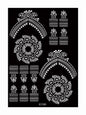 Flower Tattoo Stencil Reusable Henna Template for Hand and Body Henna Tattoo Design for Wedding Festival Party Tattoo Tools