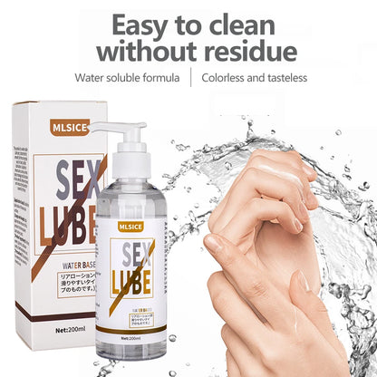 Sex Lube Anal Lubricant Silicone-Based & Water-Based Safe Personal Intimate Semen Lubrication Sexy Toy Gel Women Men 200ml/300ml