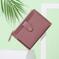 Ladies ultra-thin card package Korean coin purse zipper card package Candy-colored bus student bank card set US dollar package