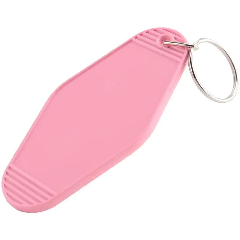 A84E-24 Pcs Vintage Motel Keychain DIY Blank Hotel Keychains Heat Transfer Blank Keychains Bulk Sublimation