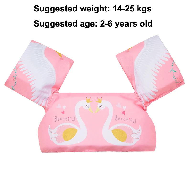 2-6Y Kids Swim Vest Baby Arm Float Circle Swim Trainer Child Swimming Vest Children Swimsuit Swimming Pool Accessories