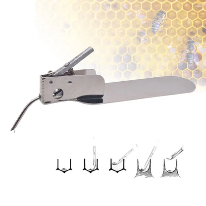 Beekeeping Grafting Tool Bee Queen Larva Transferring Needle with Spare Tongue Eggs Rearing Move Needle Shift Beekeeping Tools