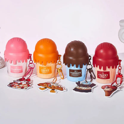 Dubai Arabia Gourmet Eau De Toilette 50ml Cherry Croissant Strawberry Chocolate Scent Cute Delicate Pendant Body Perfume Spray