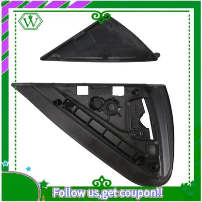 AC34-Car Front Left&Right Window Triangle Plate Side Mirror Corner Triangle Garnish Cover Panel For Citroen C4 C4L 2012-2015