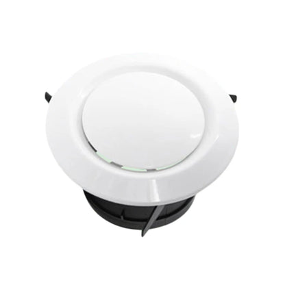 1pcs 75/100mm Air Vent Extract Valve Grille Round Diffuser Ducting Ventilation Cover  Adjustable ABS Air Volume Tool