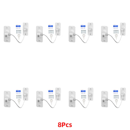 4/8Pcs/lot Child Protection Baby Safety Window Lock   Child Safety Locks Protection for Windows From Children Lock