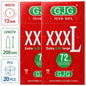 Width-72mm(Length-200mm) Large Size Condoms  Men Latex Condom Safe Contraception Protection Adult Sex Products Intimate Care