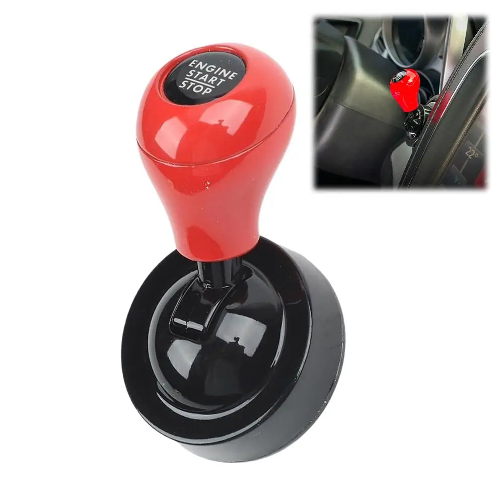 Full Metal Car Engine Start Stop Button Joystick Cover Universal Ball Push Start Button Lever Rocker Auto Interior Trim
