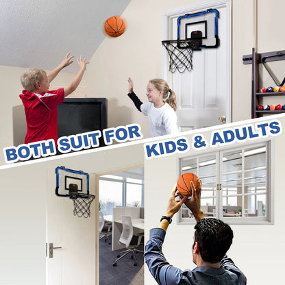 New Children's Sports Basketball Set Toys Wall-mounted Folding Basketball Rack Outdoor Indoor Parent-child Sports Games