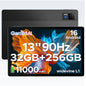 DOOGEE U13 2 IN 1 Tablet PC Android 16 13'' Display 32GB(6GB+36GB) 256GB 11000mAh Battery Quad Speakers UNISOC T7280 Widevine L1