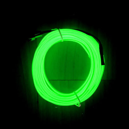 Hot Sale 1M/2M/3M/5M Car Interior Lighting LED Strip Decoration Garland Wire Rope Tube Line Flexible Neon Lights With USB Drive