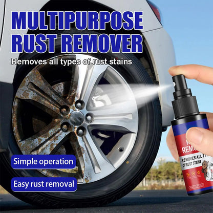 Car Metal Rust Removal Spray Car Maintenance Cleaning Rust Dissolver Auto Polishing Care Rust Cleaning Spray for Car Detailing
