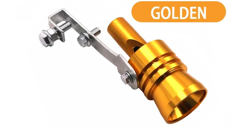 Universal Car Exhaust Pipe Oversized Turbo Whistle Car Refitting Turbo Whistle Exhaust Pipe Sound Tail Muffler