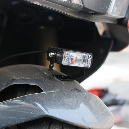 Car Grille Spotlight Projector Len Light DRL LED Aluminum Alloy Super Bright Motorcycle Auxiliary Waterproof Dustproof Spotlight