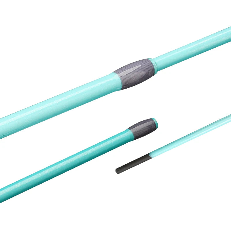 Single Rod, Micro-Lure Fishing Rod, Solid Rod Tip, Fast Action, Light Power, Gun Handle/Straight Handle Options, Length 4.43/4.92/5.51/5.91 Feet, Blue