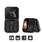 SERVO I17 Mini Dual SIM Card Flip Mobile Phone 2G GSM Magic Voice FM Radio Speed Dial Video Player Flashlight Foldable Cellphone