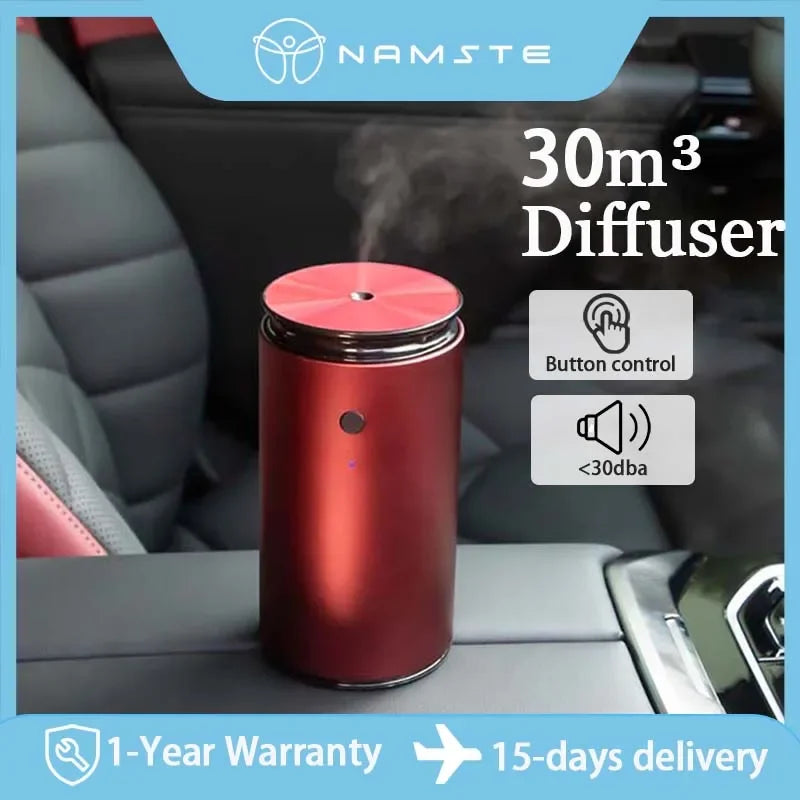 NAMSTE 500mAh Portable Aroma Diffuser Machine for Car Air Freshener Smell Professional Rechargeable Fragrance Diffuser Wholesale