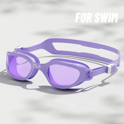 COPOZZ Professional HD Swimming Goggles Anti-Fog UV Protection Adjustable Swimming Glasses Silicone Water Glass For Men and Wome