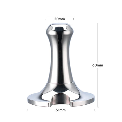 Coffee Tamper Stainless Steel Powder Hammer Pressing For Dolce Gusto Nespresso Delonghi Bocsh Capsule & Portafilter with Spoon