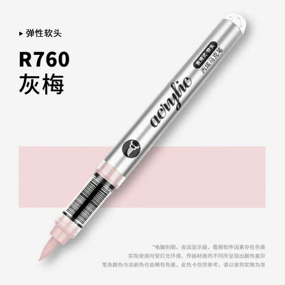 1 PC 120 Colors Acrylic Paint Marker Pens Professional Drawing Pens for Graffiti Manga School Aesthetic Stationery Art Supplies