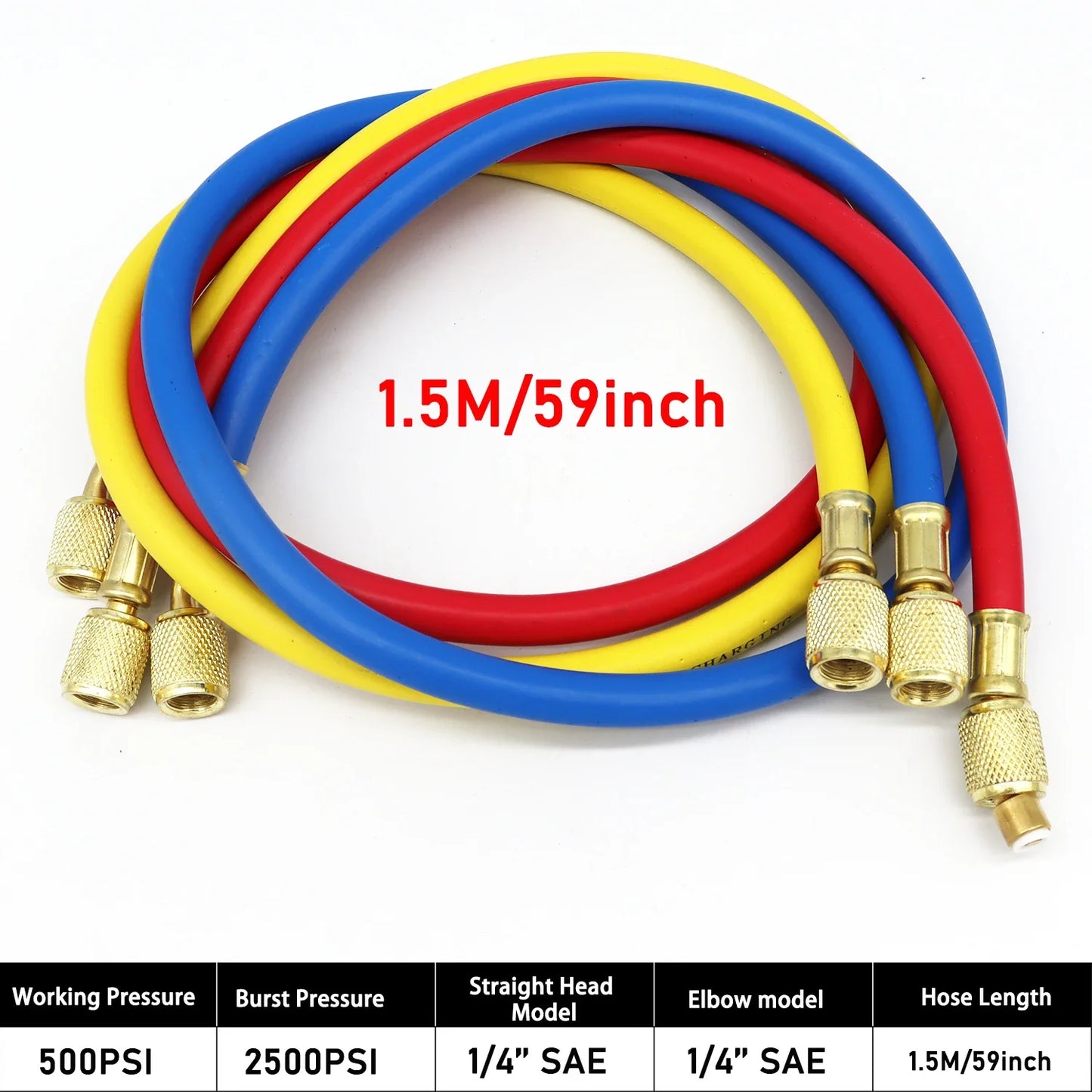 R22 High Pressure Resistant Liquid Filling Pipe for Automotive Air Conditioning Fluorine Refrigerant Refrigerant Pipe 2025 New