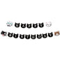 Cat Party Paper Plates Cups Napkins Party Supplies Cat Face Happy Birthday Banner Tablecloth for Cat Themed Birthday Party Decor