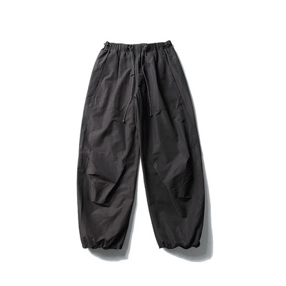 Men Streetwear Fashion Loose Casual Lightweight Quick Dry Sport Pants Women Outdoor Techwear Cargo Baggy Pant Boy Girl Trousers