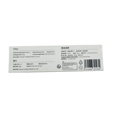 Original Dreame D9/D9 Pro/D9 Max/L10 Pro/D10s/D10s pro Vacuum Cleaner Parts Hepa Filters Replacement Accessories Spare Parts