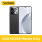 realme 16 Pro Plus 5G Smartphone Global Version Snapdragon 7 Gen 4 200MP Camera 7000mAh Battery 6.8'' AMOLED 144Hz Curved Screen