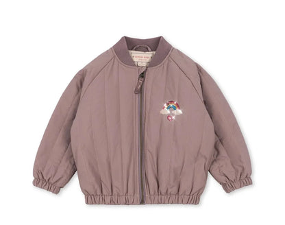 2025 KS Brand Winter Baby Boys Lambswool Jackets Vest Kids Clothes Girls Cherry Jackets Outerwear Coats Flight Suit Jackets 1-9Y
