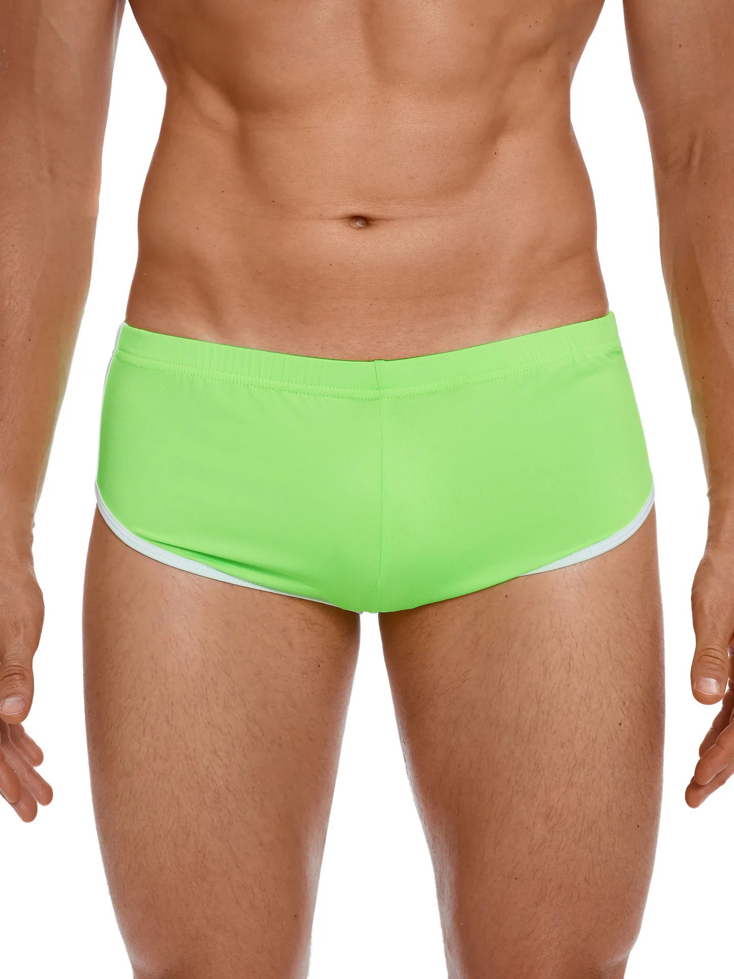 Sexy Running Elastic Sport Shorts Men's Summer Shorts Hot Pants Bar Nine Points Slim Fit Cotton Milk Silk Men's Fashion